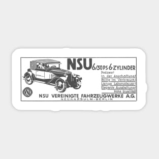 NSU Sticker